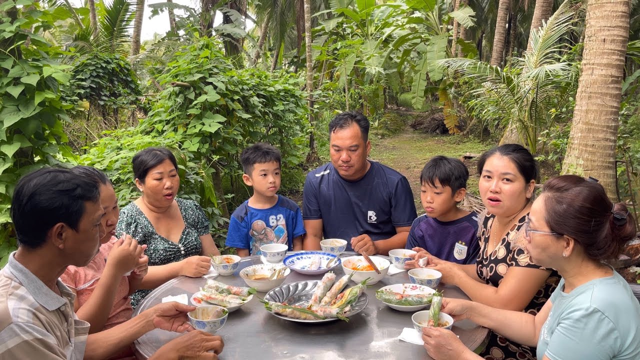 Gỏi Cuốn Tôm Thịt-Tổng Số Tiền MTQ Giúp Gia Đình Chi Hai Đã Chi Tiêu Như Thế Nào!Atml