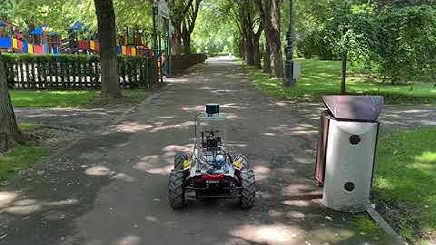 RovisLab AMTU in the park, Brasov, Romania.