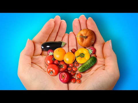 18 AWESOME MINIATURE FOOD IDEAS || Polymer Clay Projects by 5-Minute Recipes!