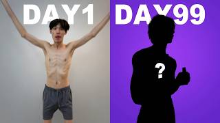Skinny Guy Gains Weight in 100 Days! The Results Are Insane... [Uncle Zhuo Weight Gain]