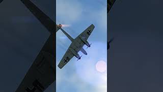 Bf110G-2 vs La5FN  Aluminum, Fuel, and Courage #dogfight #aerialcombat #flightsimulation #ww2 #vvs