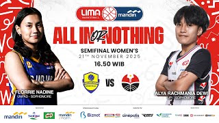 Download Lagu UNPAD vs UPI | Semifinal Women's | Bandung I Nov 21 MP3