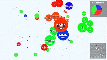 AGARIO ! Team Mode: Zankly and D: Good TA