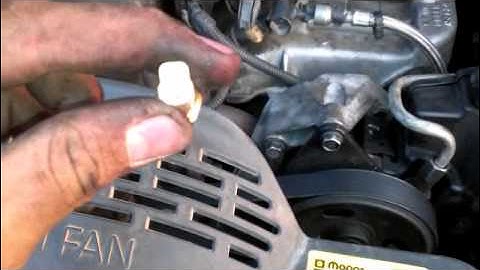 Replace Temperature Sensor on Jeep Grand Cherokee