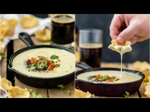 queso-blanco-and-spicy-bean-dip-|-two-easy-recipes-for-your-super-bowl-party!!!