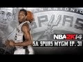 NBA 2K14 Spurs MyGM Ep 31 Warriors Elimination Game