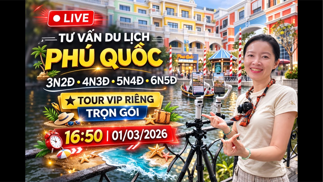 Du lịch Phú Quốc 3 ngày 2 đêm, 4 ngày 3 đêm, 5 ngày 4 đêm, 6 ngày 5 đêm Tour VIP riêng trọn gói