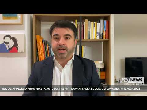 ROCCO, APPELLO A MOM: «BASTA AUTOBUS PESANTI DAVANTI ALLA LOGGIA DEI CAVALIERI» | 19/03/2023