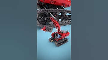 Lego Technic Excavator Zoom Build