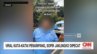Download Lagu Viral Kata-katai Penumpang, Sopir Jaklingko Dipecat MP3