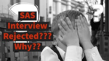 SAS Interview not cleared?? Reason and solution..