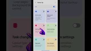 Samsung HomeUp Task Changer  ⚠️