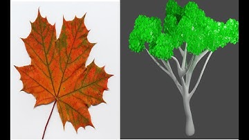 How to create a Low Poly Tree Tutorial in Blender 2.83