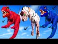 New! Tyrannosaurus Rex vs Indominus Rex vs Spinosaurus - Jurassic World Evolution Dinosaurs Fighting
