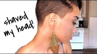 I SHAVED MY HEAD! | RAVEN ELYSE