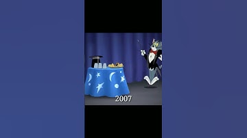 EVOLUTION OF TOM AND JERRY FROM 1940 TO 2021