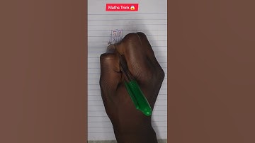 Maths Trick 😱 #maths #mathstricks #tutorial #tutor #learning #youtube #shorts