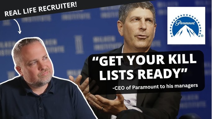 Paramount To Lay Off 3000 (Reminder: Your Job Doesn't Belong To You)