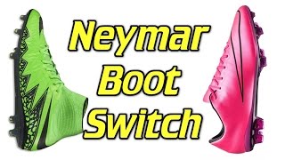 Neymar Boot Switch - Hypervenom to Mercurial