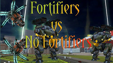 Bulwark Physical Shield Test With & Without Fortifiers / WAR ROBOTS