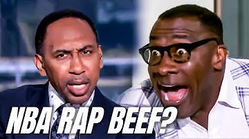 Shannon Sharpe gets FREAKY on Stephen A. Smith about LEBRON vs MJ 😱 | First Take