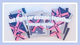 TXT fight or escape インスタントフォト チェキ Amazon.com: TXT - CHAOS CHAPTER : FIGHT OR ESCAPE Album+
