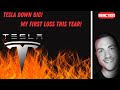 Tesla Sells Off! Where Is The Dip Buy? - How I Took My First Loss This Year!