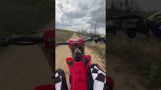 Onboard Honda crf 450 2012