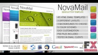 Preview NovaMail Newsletter Template EmailTemplates Email Te