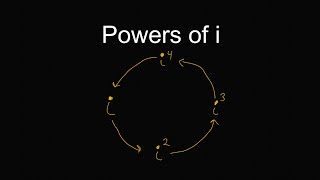 Powers of i (imaginary numbers and how to simplify)