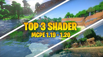 TOP 3 RENDER DRAGON SHADER REALISTIC MCPE 1.19 - 1.20 100% MIRIP RTX SUPPORT LOW END DEVICE 1 GB RAM