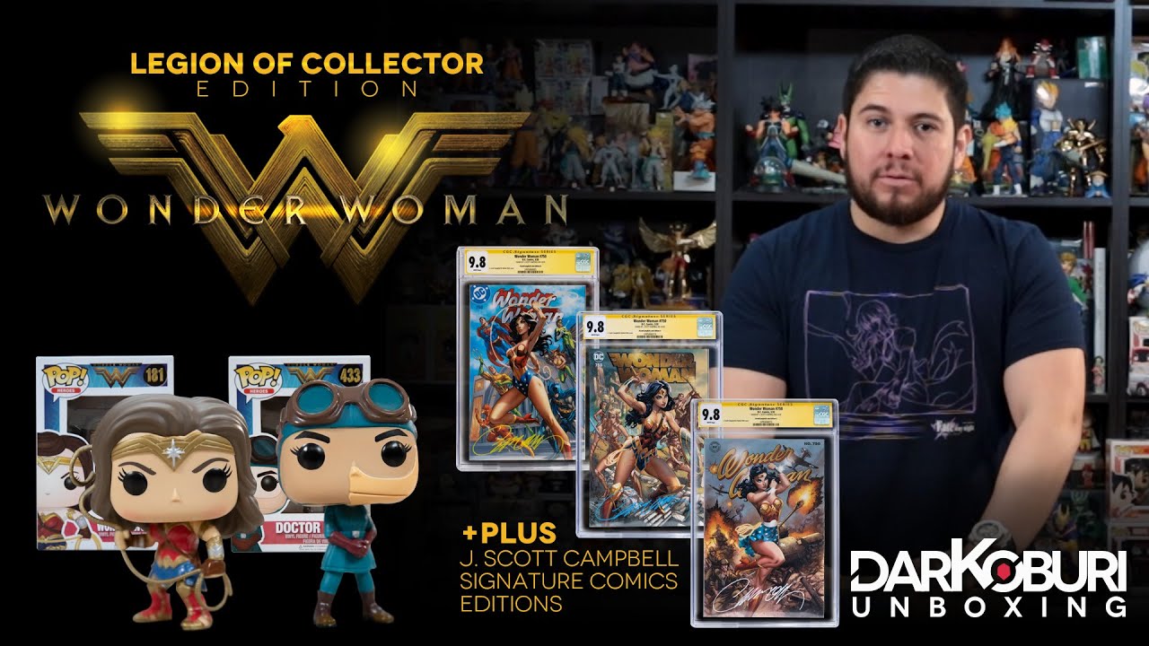 Wonder Woman DC Legion of Collectors y Cómics Firmados por Scott ...