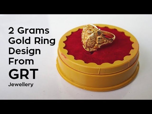 Buy Gold Rings 2 To 5 Grams Online - Stylish Gold Ring Designs For Men