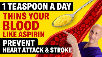 1 theelepel per dag - Verdunt uw bloed zoals aspirine (voorkomt hartaanval en beroerte!) Dr. Mandell