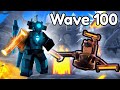 I beat wave 100 using only astro titans toilet tower defense