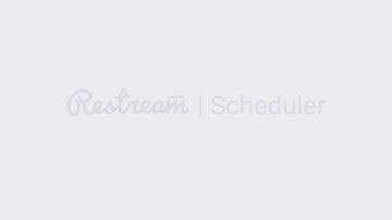 Restream Scheduler