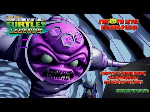 TMNT Legends - Chapter 7 (Hard Mode) Walkthrough - Stage 12