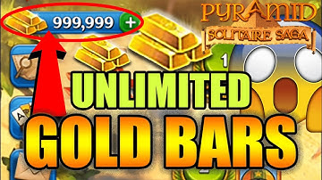 Pyramid Solitaire Saga Cheat - Unlimited Free Gold Bars Hack!