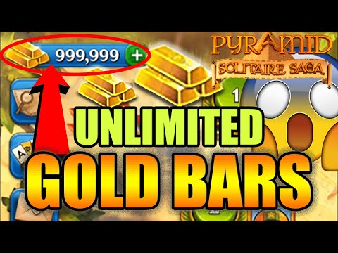 Pyramid Solitaire Saga Cheat - Unlimited Free Gold Bars Hack!