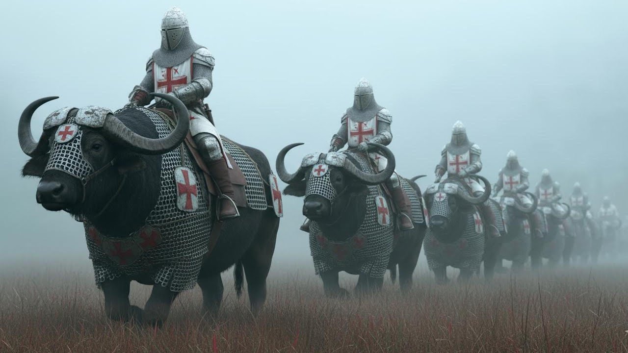 Knights on Buffalo-Back The Crusade Through the Dense Fog - YouTube