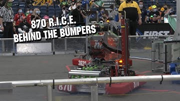 870 R.I.C.E. Robot | Behind the Bumpers | Rapid React