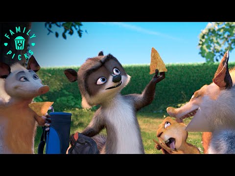 RJ Teaches The Animals About Snacks Over The Hedge