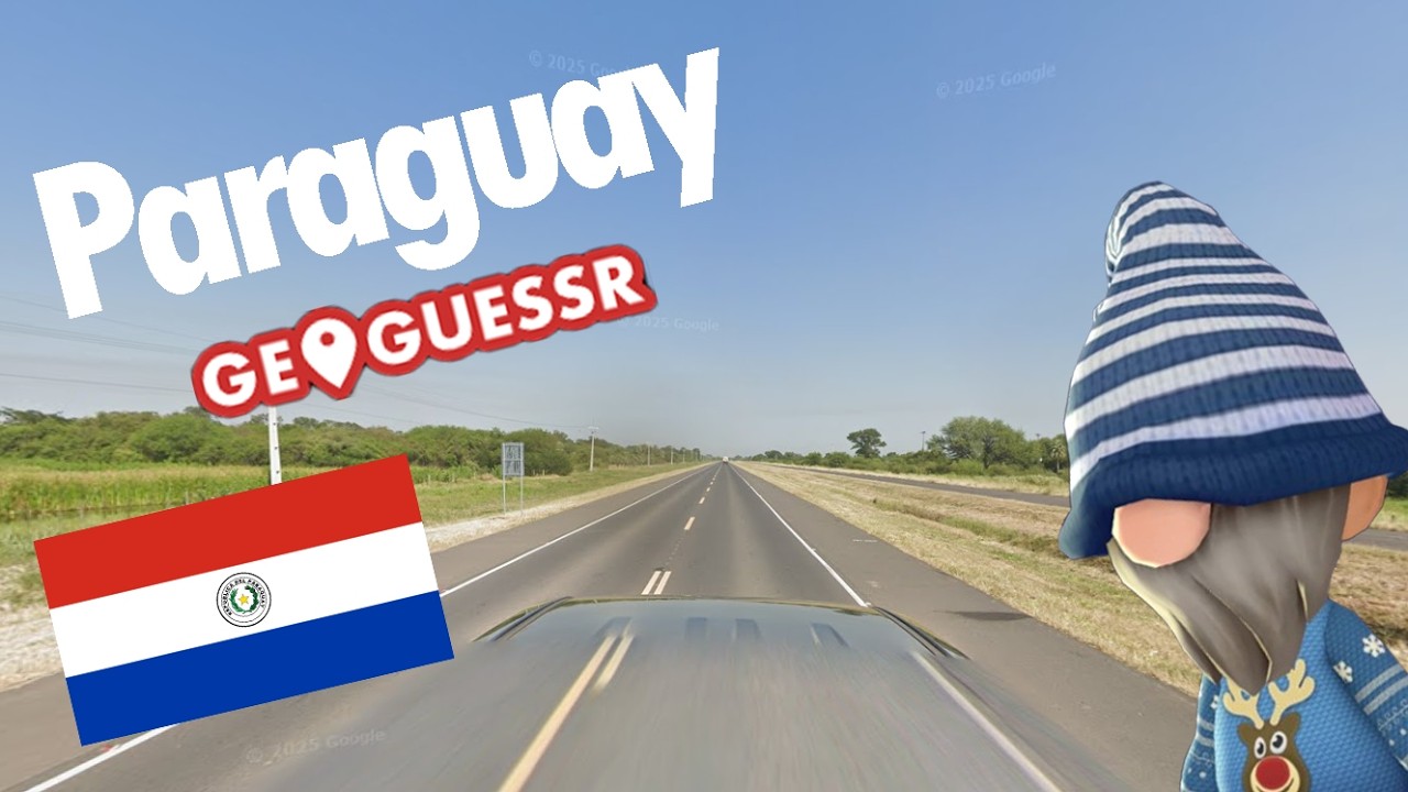 Paraguay has just been added to GeoGuessr!
