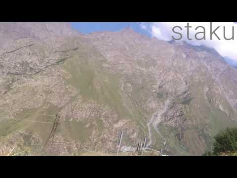 ყაზბეგი გზა ლარსიდან საქართველოსკენ.გასაოცარი სილამაზე