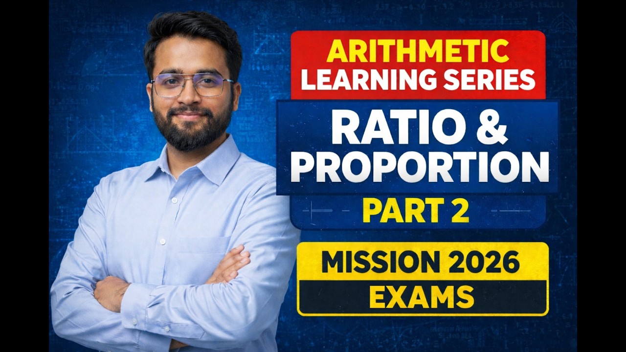 RATIO AND PROPORTION PART - 2 | MUST DO QUESTIONS | by Rahul Sir