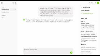 Edamam Ai Meal Planner Agent -- Demo Video