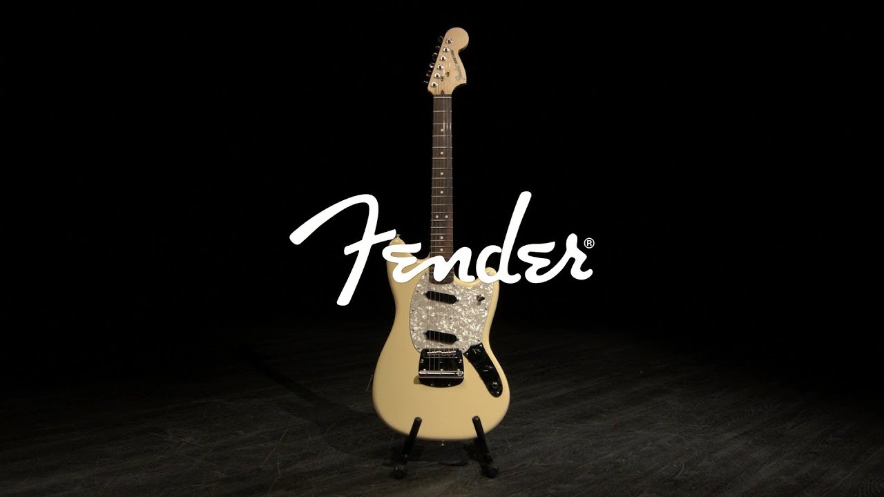 Fender American Performer Mustang, Vintage White | Gear4music demo - YouTube