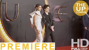 Dune premiere London arrivals & interviews: Timothée Chalamet, Zendaya, Jason Momoa Rebecca Ferguson