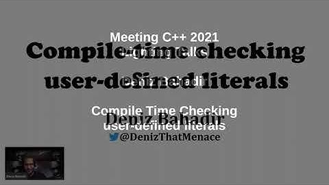 All lightning talks Meeting C++ 2021