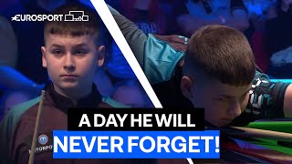 14 year-old Powell pulls off MAGNIFICENT Comeback over Wilson at Shoot Out 🤯 | Eurosport Snooker
